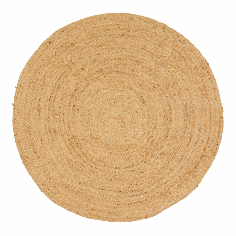 Fair Trade Chindi Natural Rug - 150cm (diameter)