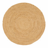 Fair Trade Chindi Natural Rug - 150cm (diameter)