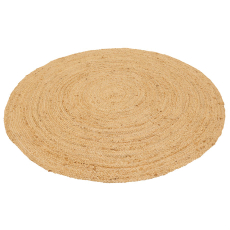 Fair Trade Chindi Natural Rug - 150cm (diameter)