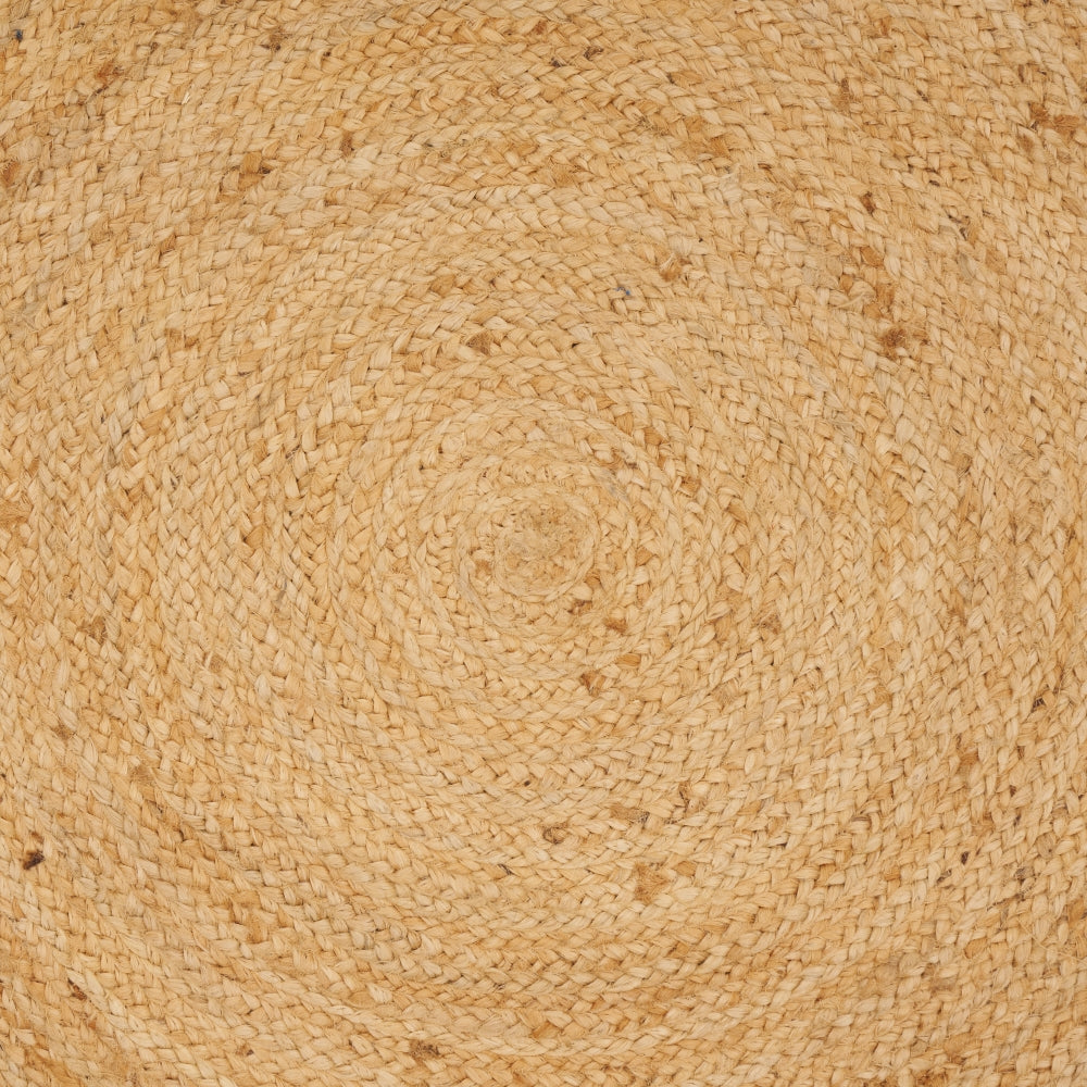 Fair Trade Chindi Natural Rug - 150cm (diameter)