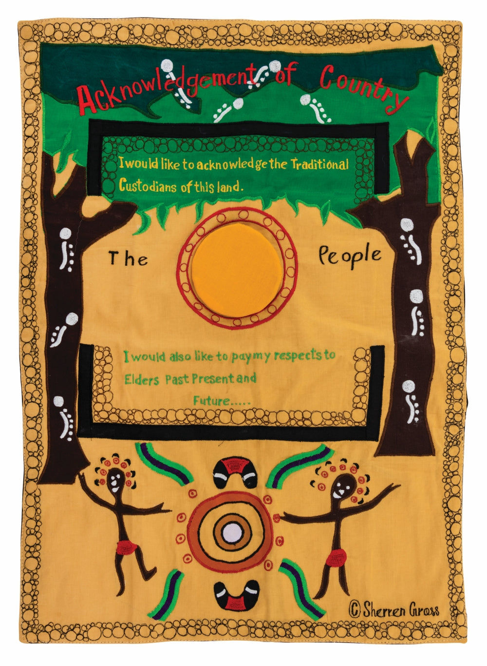 Acknowledgement of Country Wall Hanging
