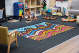 Dreamtime Country Sacred Lands Indoor Floor Mat