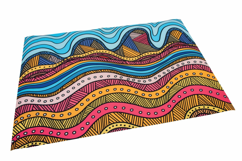 Dreamtime Country Sacred Lands Indoor Floor Mat