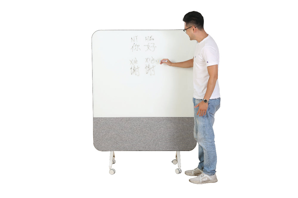 Acoustic Whiteboard & Room Divider 100x140