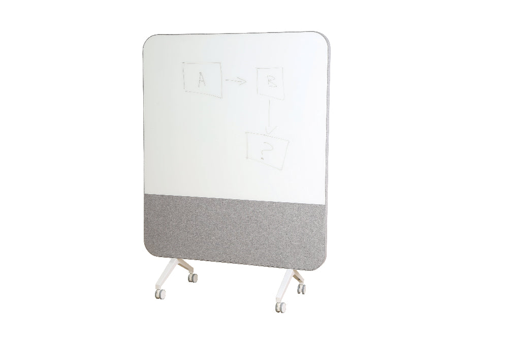 Acoustic Whiteboard & Room Divider 100x140