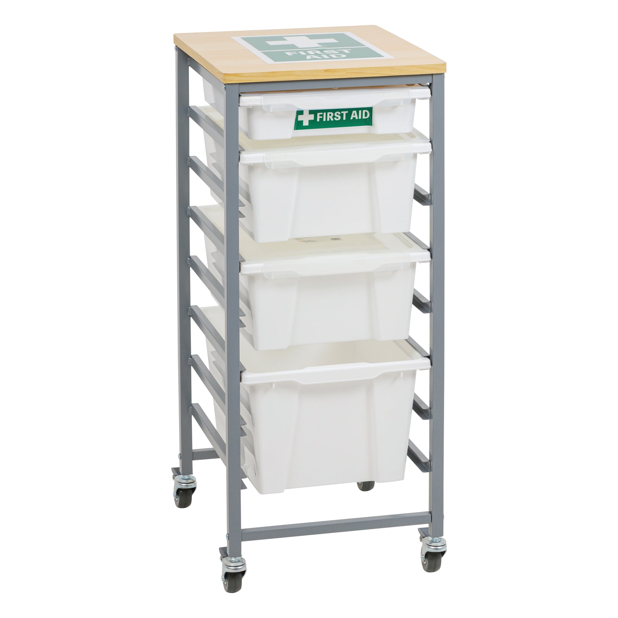 First Aid Trolley Kit