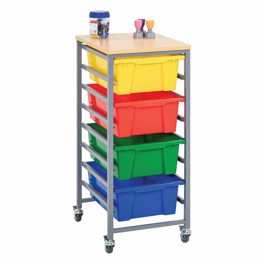 Single Tote Tray Trolley Kits