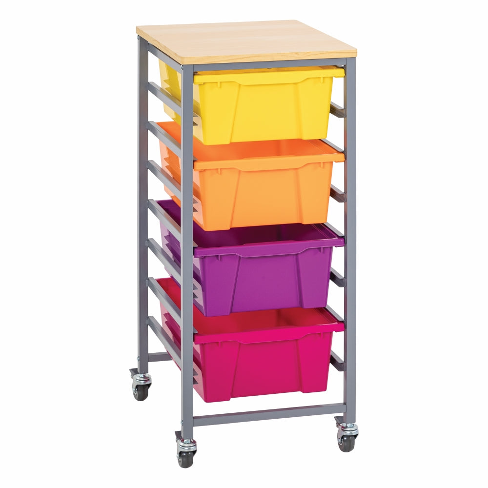 Single Tote Tray Trolley Kits