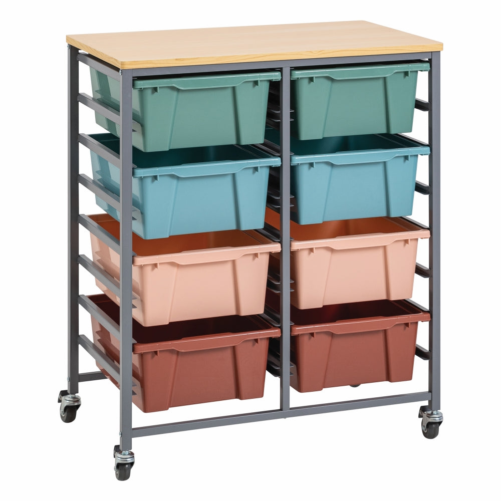 Double Tote Tray Trolley Kits