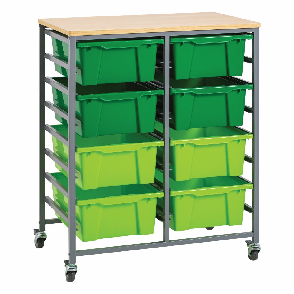 Double Tote Tray Trolley Kits