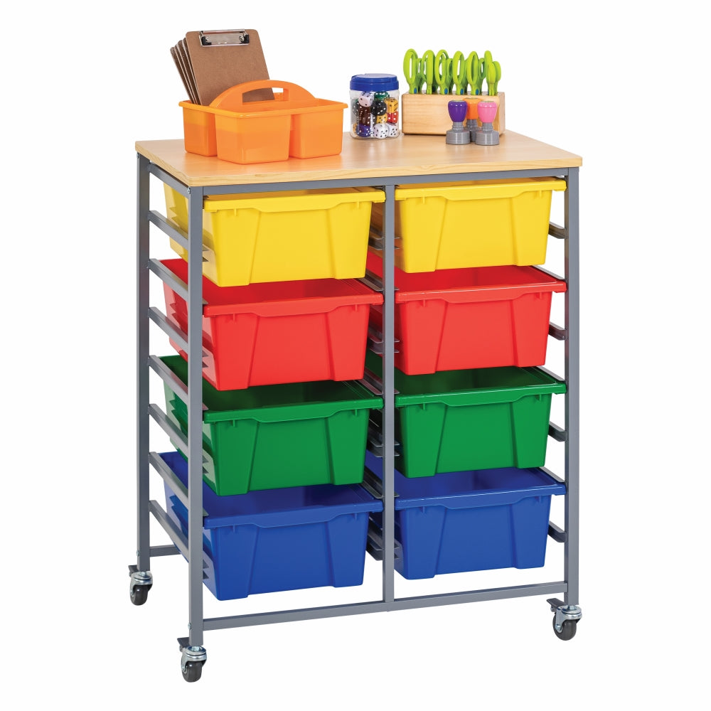 Double Tote Tray Trolley Kits