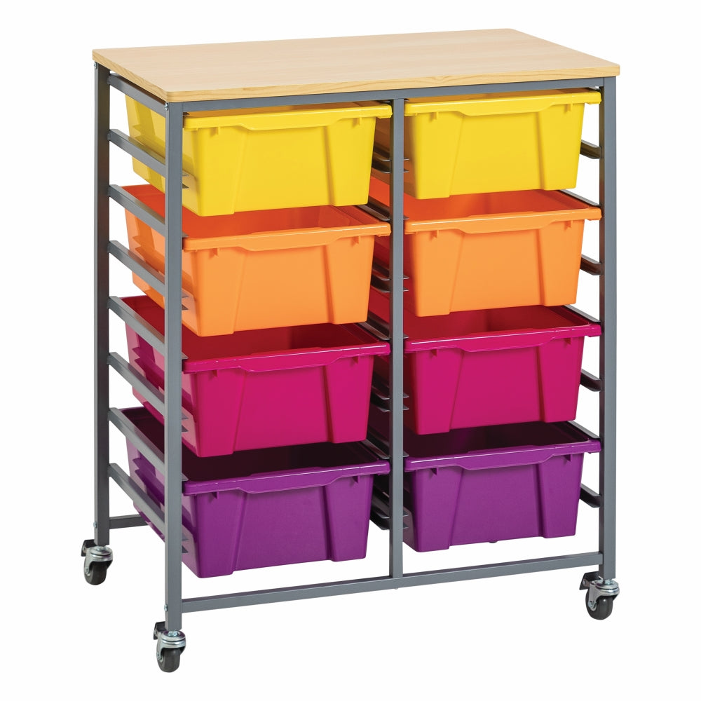 Double Tote Tray Trolley Kits