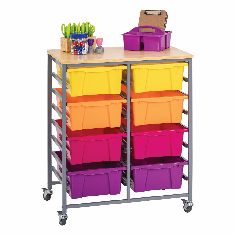 Double Tote Tray Trolley Kits