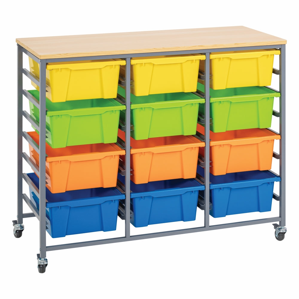 Triple Tote Tray Trolley Kits