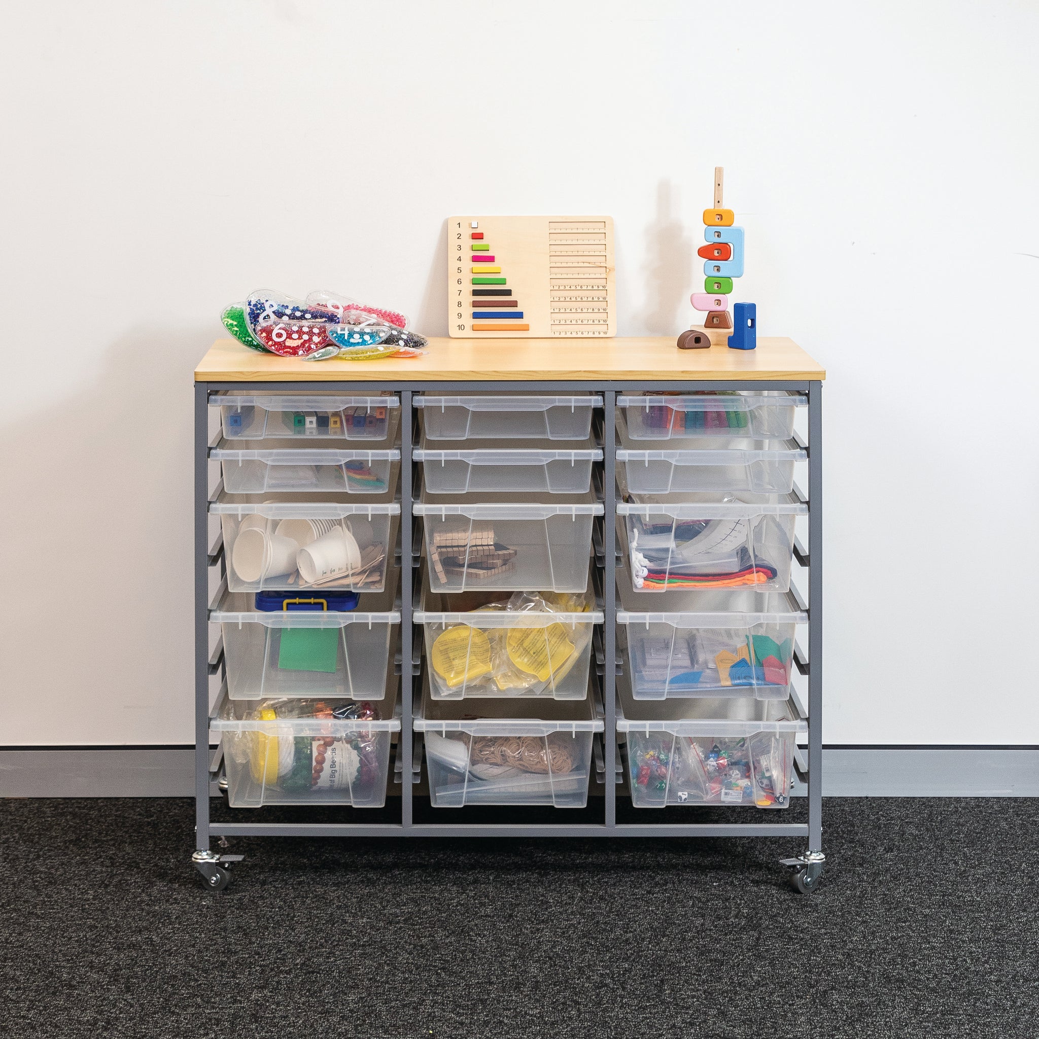 Numeracy Trolley Kit 2 (Clear)
