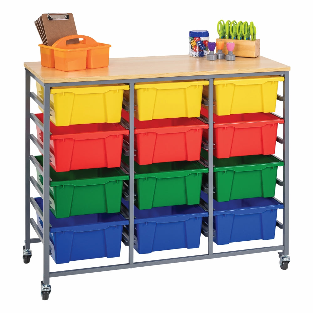 Triple Tote Tray Trolley Kits