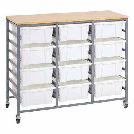 Triple Tote Tray Trolley Kits