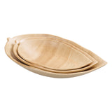 Banana Leaf Melamine Platters – Set of 3