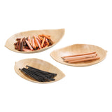 Banana Leaf Melamine Platters – Set of 3
