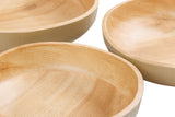 Banana Leaf Melamine Serving Bowls – Set of 3