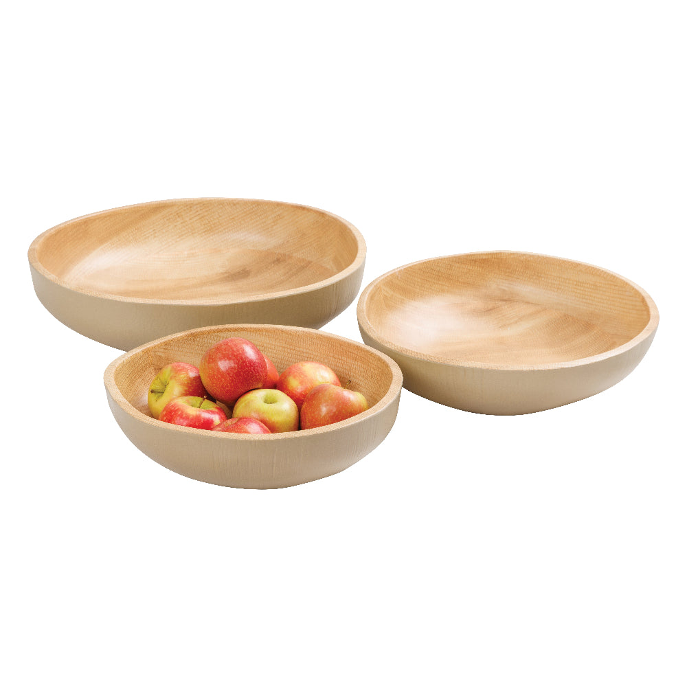 Banana Leaf Melamine Serving Bowls – Set of 3