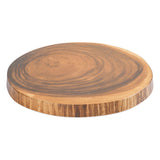 Wood Slice Melamine Serving Board – 33cm