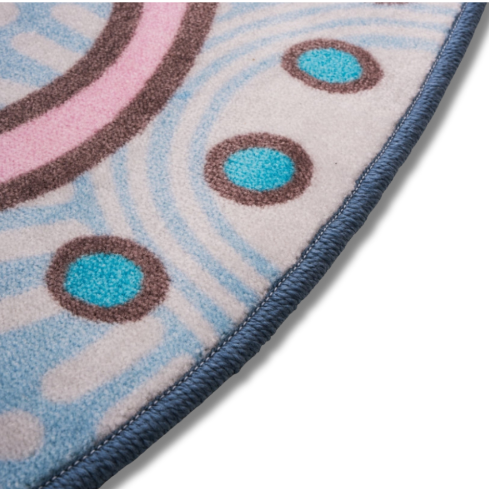 Turtle Family Round Rug