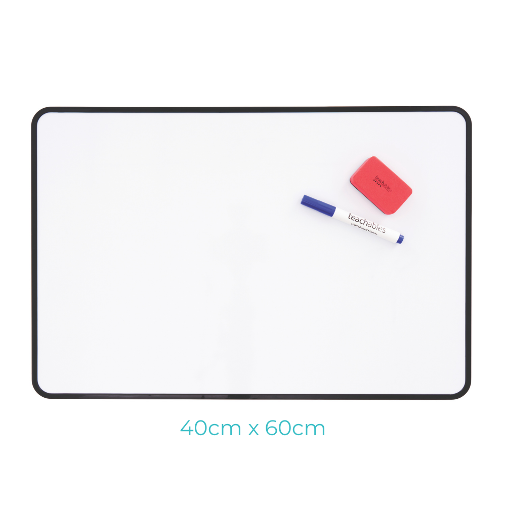 Double-Sided Magnetic Whiteboards - Black