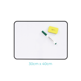 Double-Sided Magnetic Whiteboards - Black