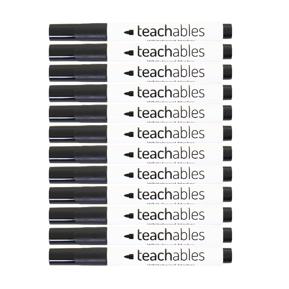 Magnetic Mini Whiteboards, Markers & Cloths Storage Kit