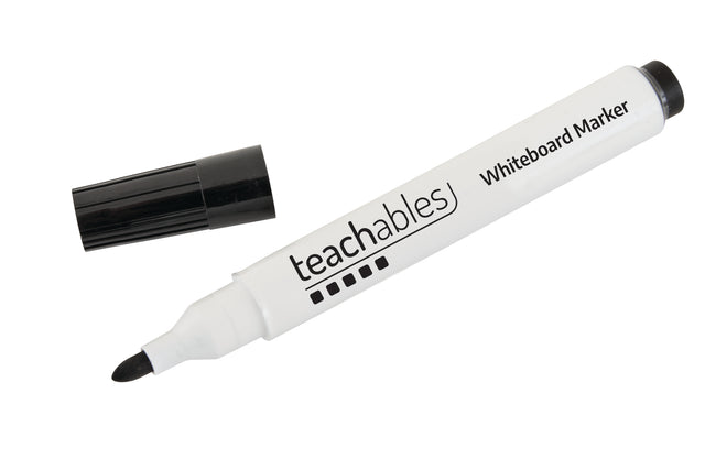 Teachables Whiteboard Markers Black - Pack of 144
