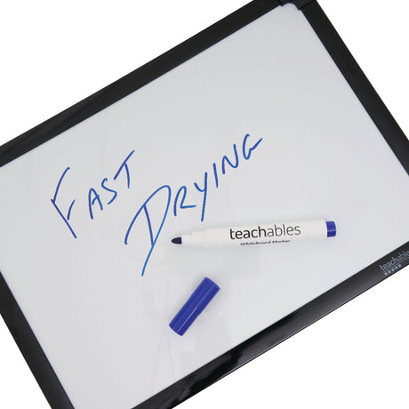 Teachables Whiteboard Markers Bullet Blue - Pack of 12