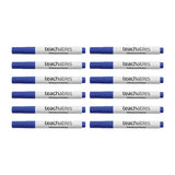 Teachables Whiteboard Markers Bullet Blue - Pack of 12