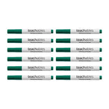 Teachables Whiteboard Markers Bullet Green - Pack of 12
