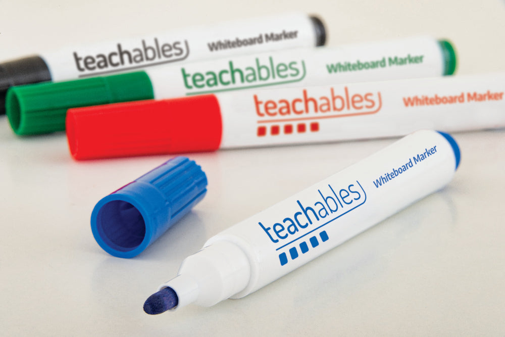 Teachables Whiteboard Marker Bullet Assorted Pack of 4