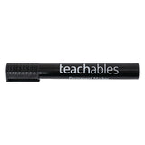 Teachables Permanent Marker Bullet Tip Black - Pack of 12