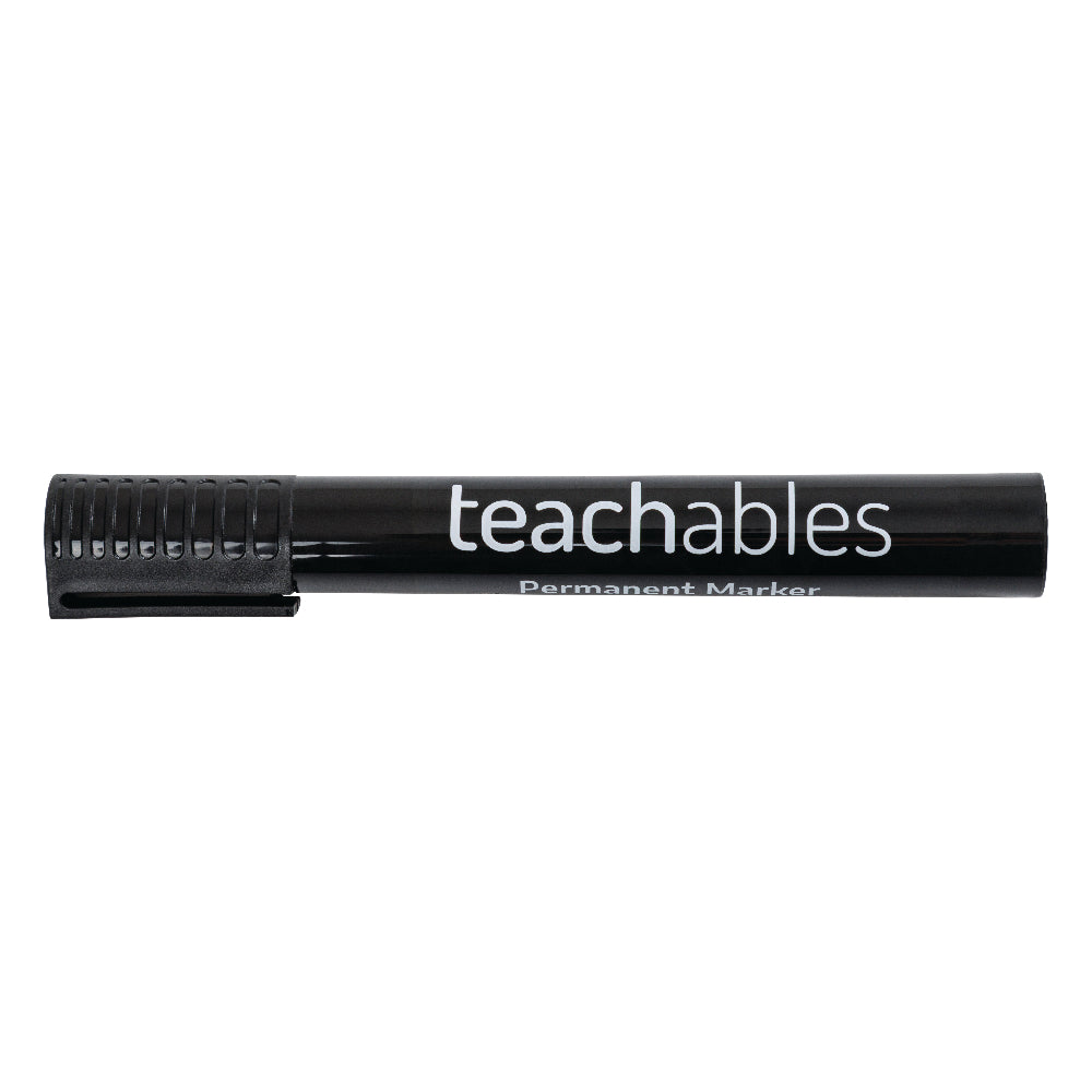 Teachables Permanent Marker Bullet Assorted PK12