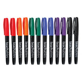 Teachables Thinline Permanent Markers Assorted - Pack of 12
