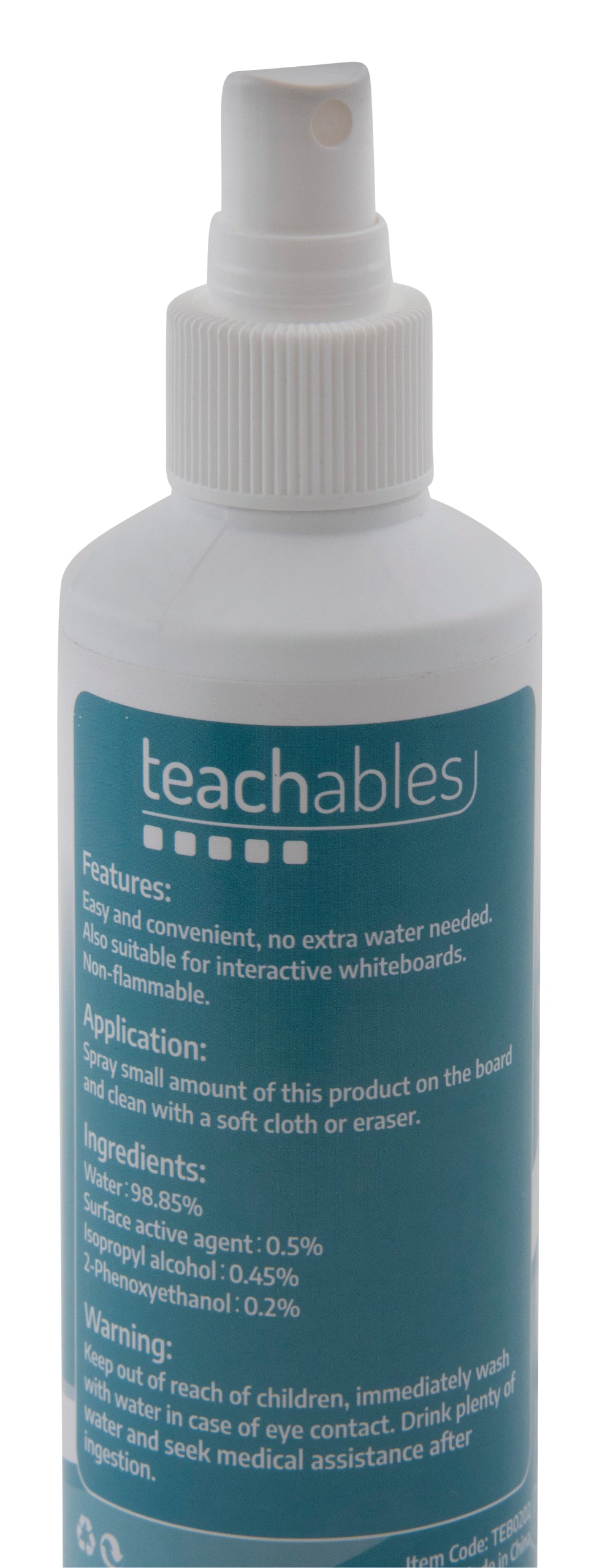 Teachables Interactive Whiteboard Spray 250ml