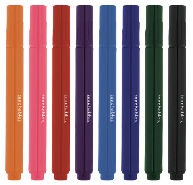 Whiteboard Markers Triangle Assorted - Pack of 48