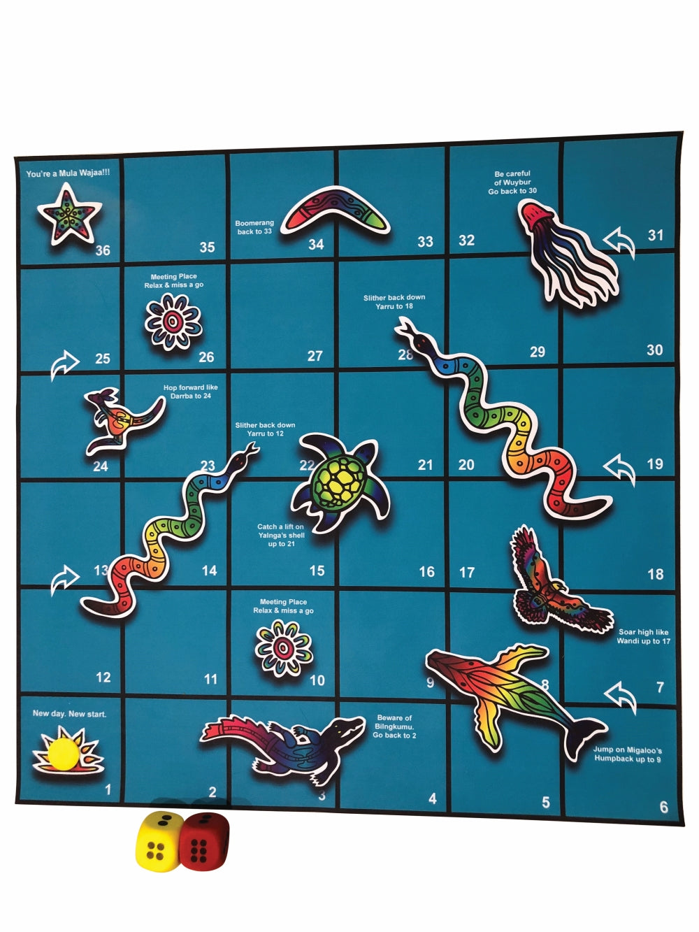 Rainbow Serpent Game