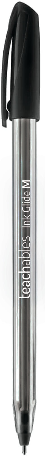 Ink Glide Ballpoint Pens Black - Pack of 10