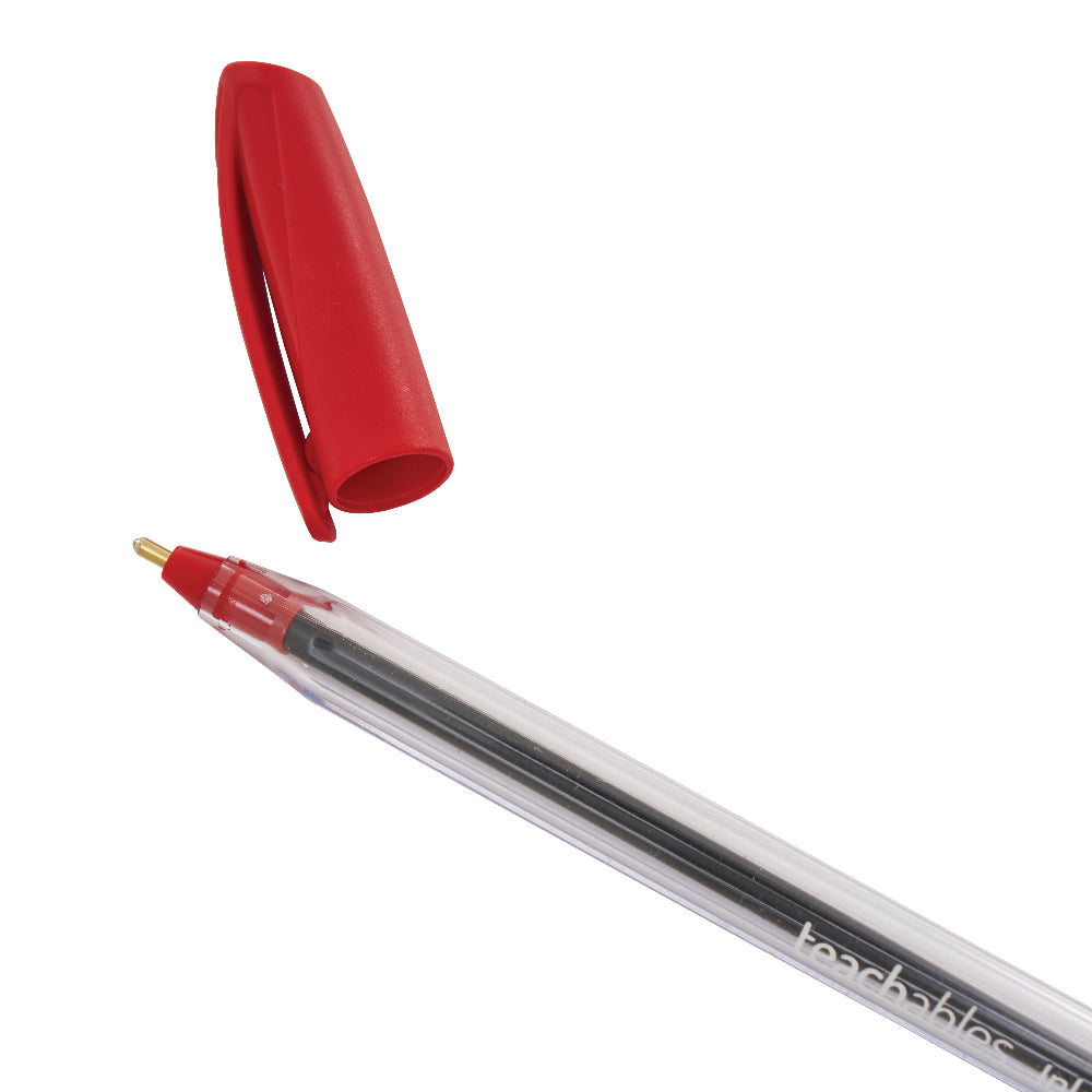 Ink Glide Ballpoint Pens Red - Pack of 10