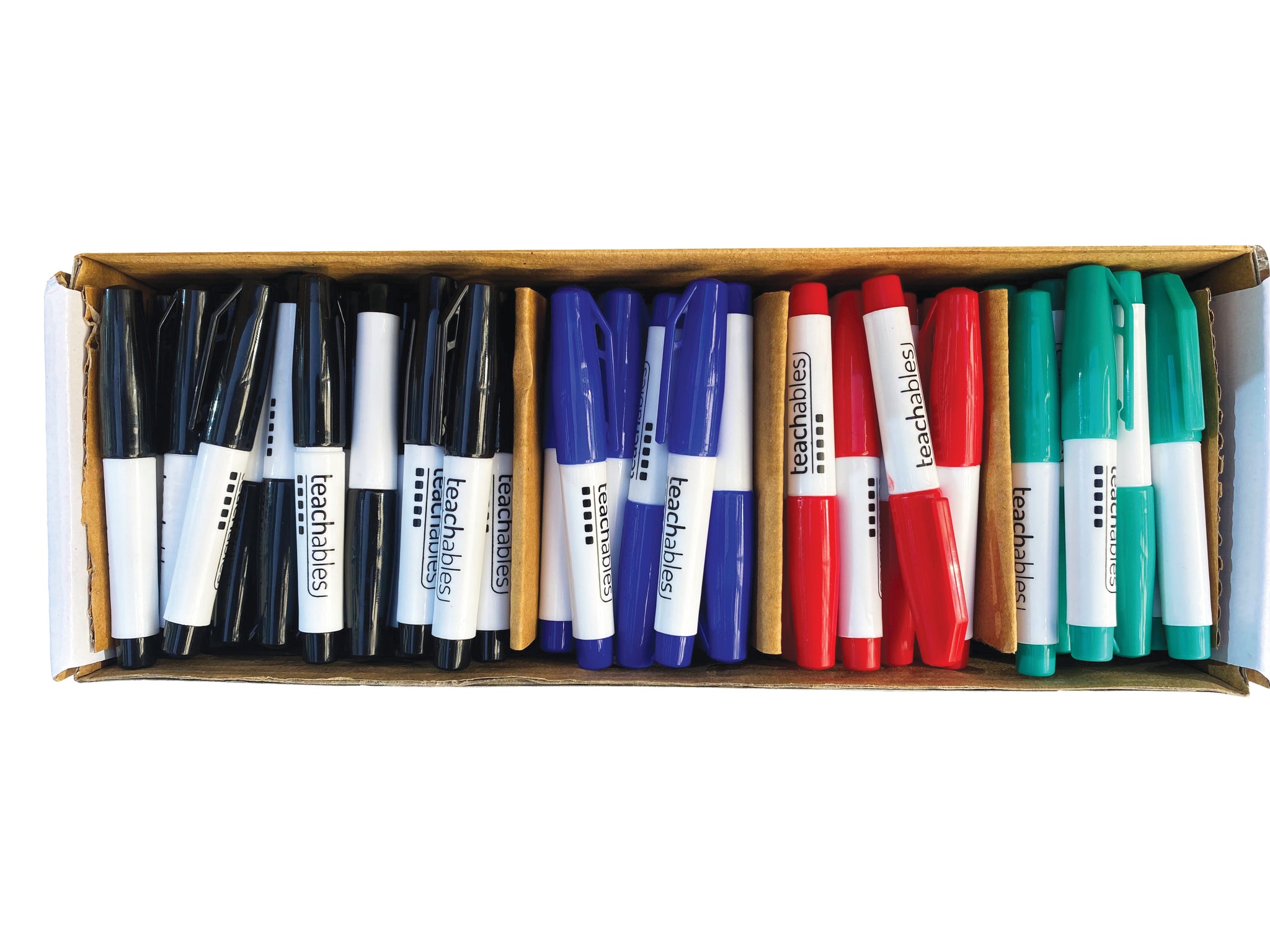 Teachables Mini Whiteboard Markers - Pack of 100
