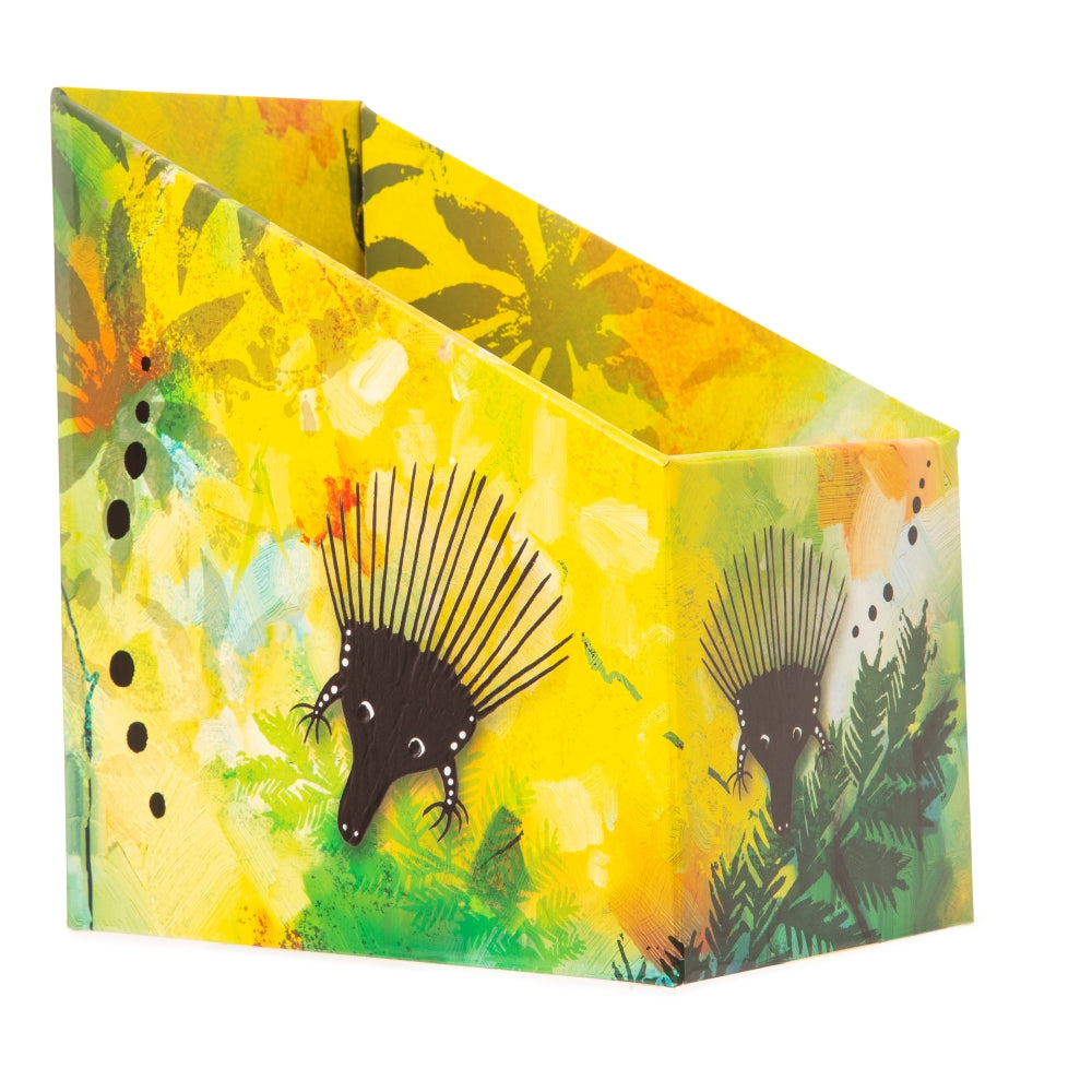 Indigenous Magazine Rack Indigenous Magazine Box - Echidna