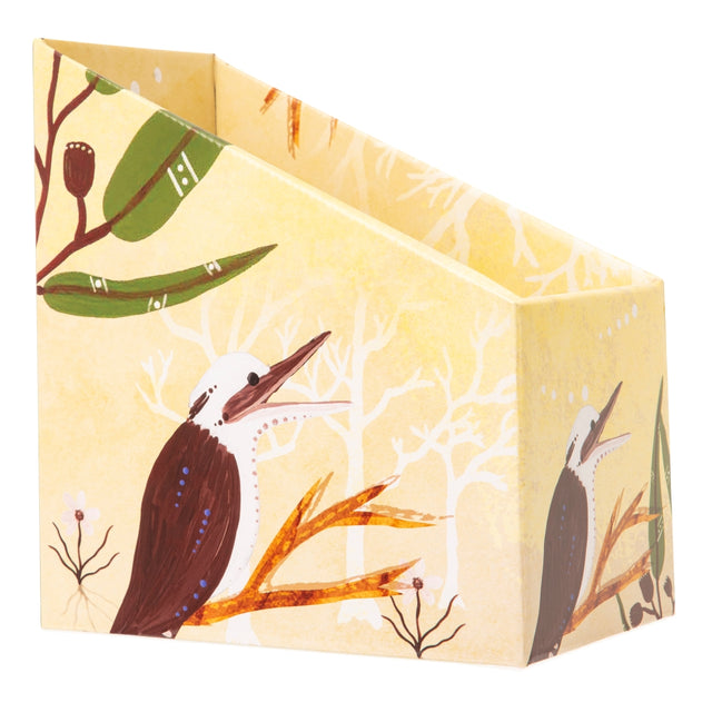 Indigenous Magazine Box - Kookaburra