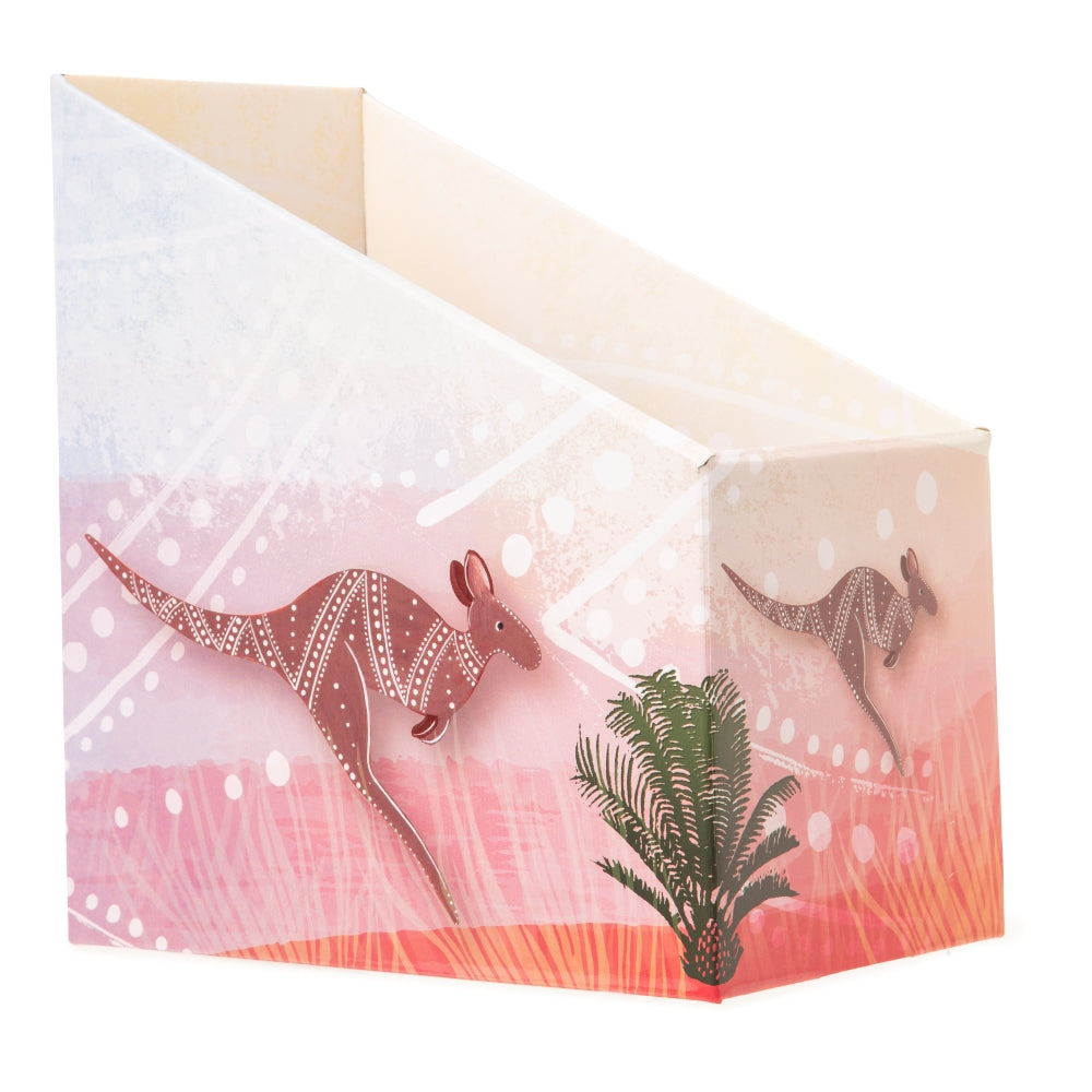 Indigenous Magazine Box - Kangaroo