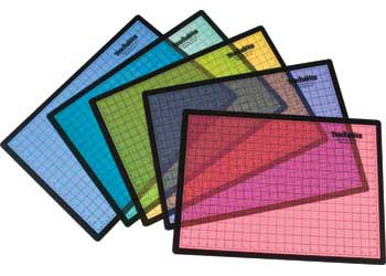 Teachables Easy Clean Messy Mats - Pack of 5