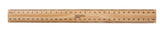Teachables Wooden Rulers 30 cm - Pack of 30
