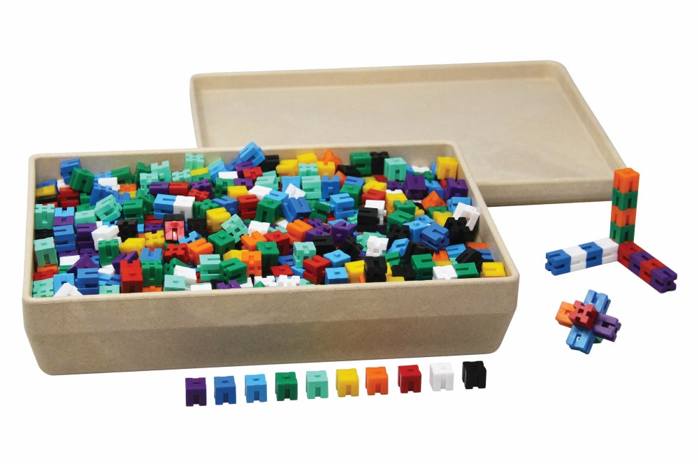 Eco-Plastic Interlocking Weight Cubes - 1000pc